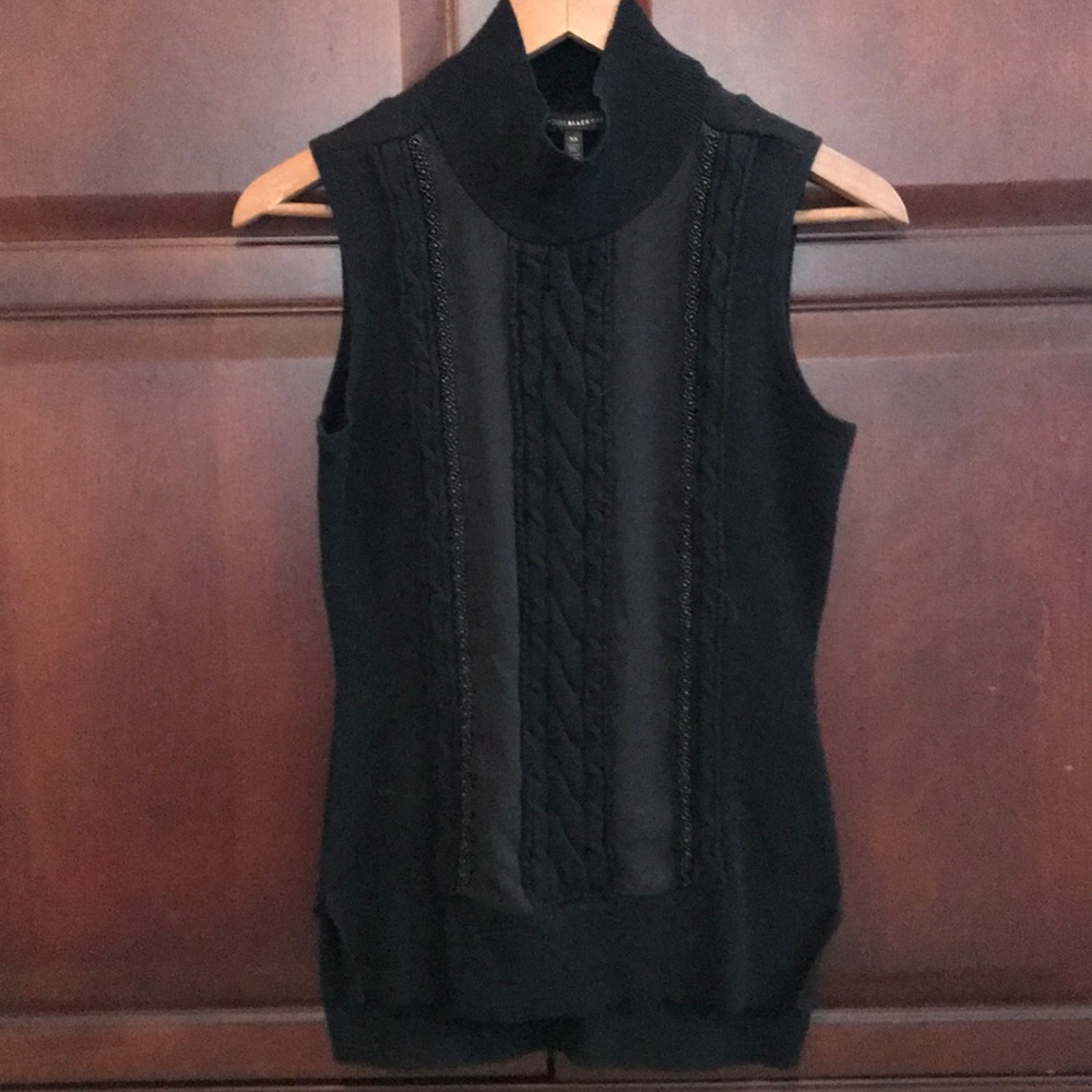 Beaded Sleeveless Sweater
